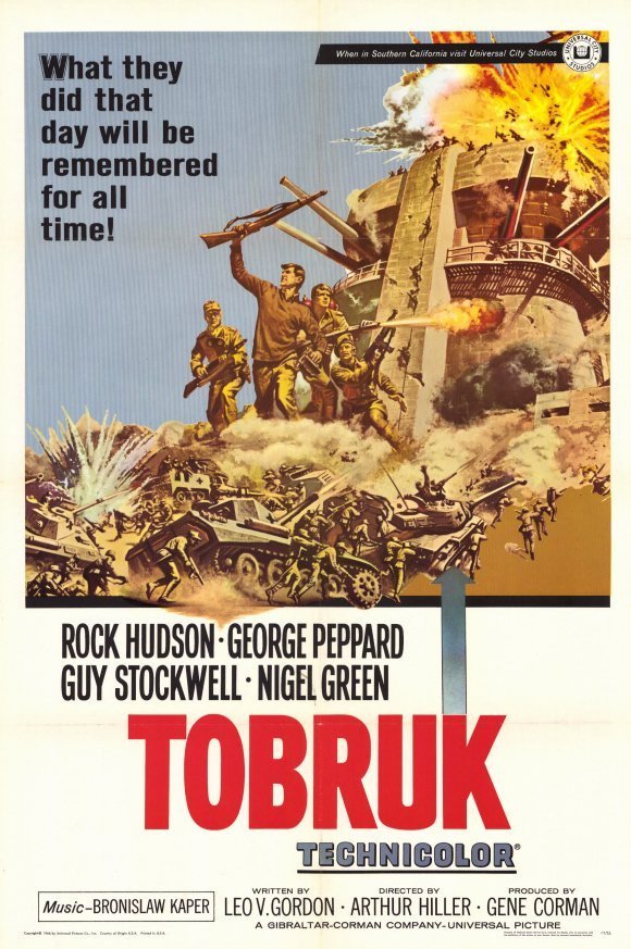 Tobruk (1967) - Rock Hudson DVD