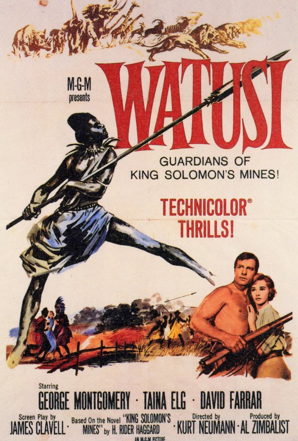 Watusi (1959) - George Montgomery DVD