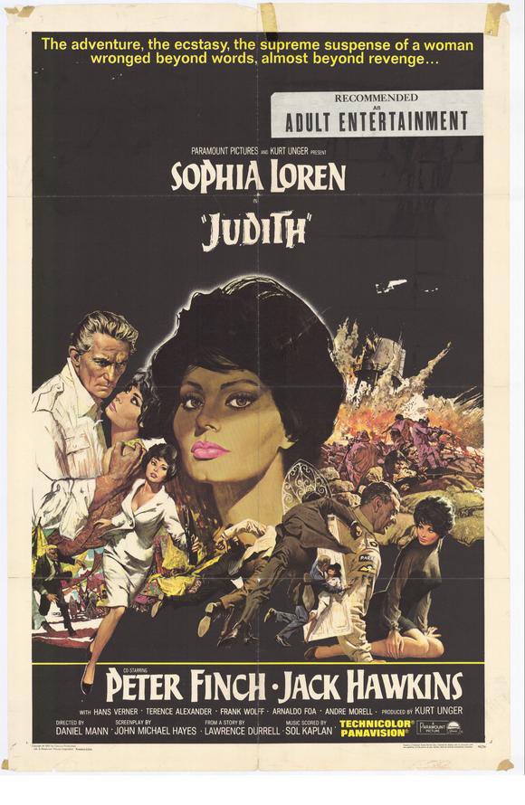 Judith (1966) - Sophia Loren DVD