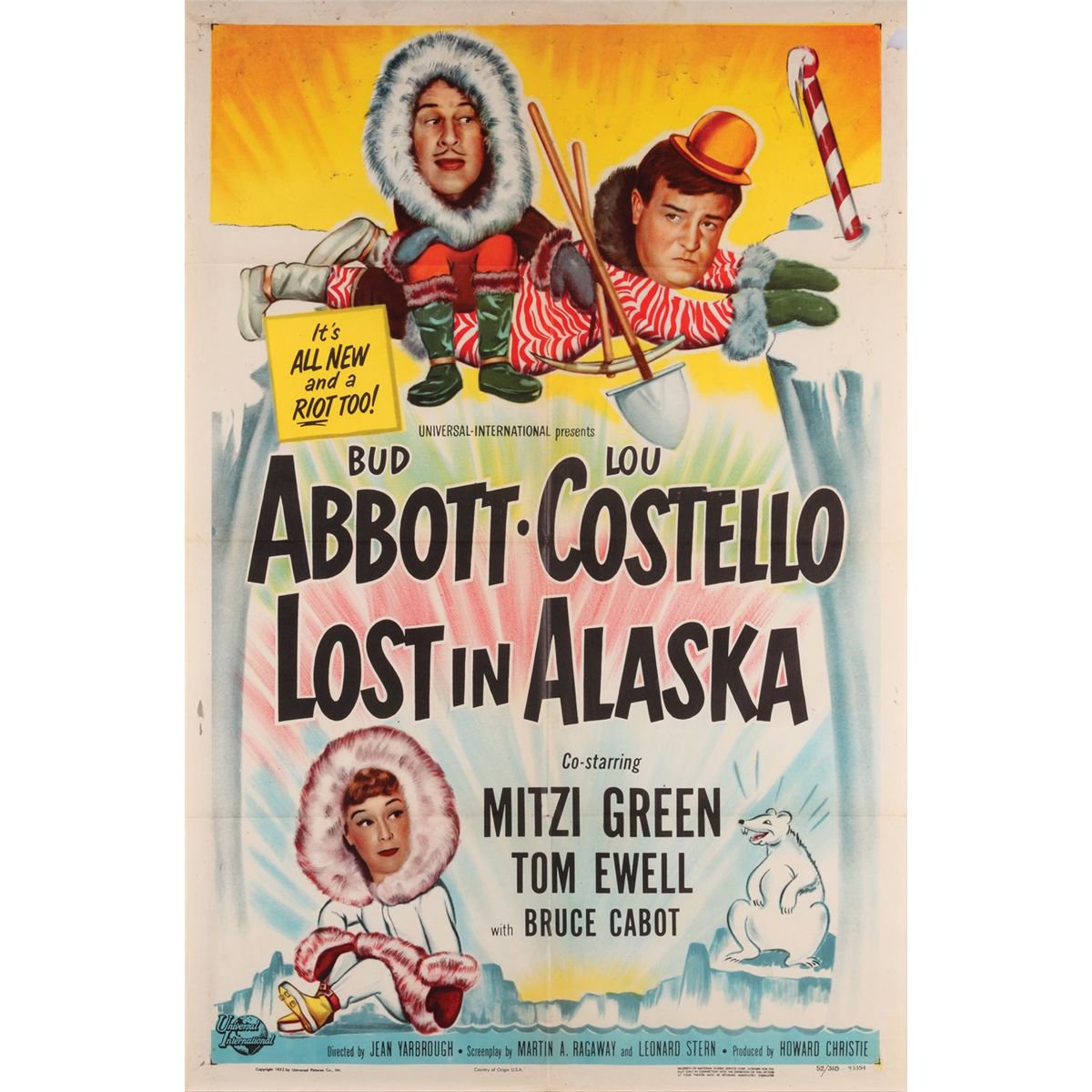 Lost In Alaska (1952) - Abbott & Costello DVD