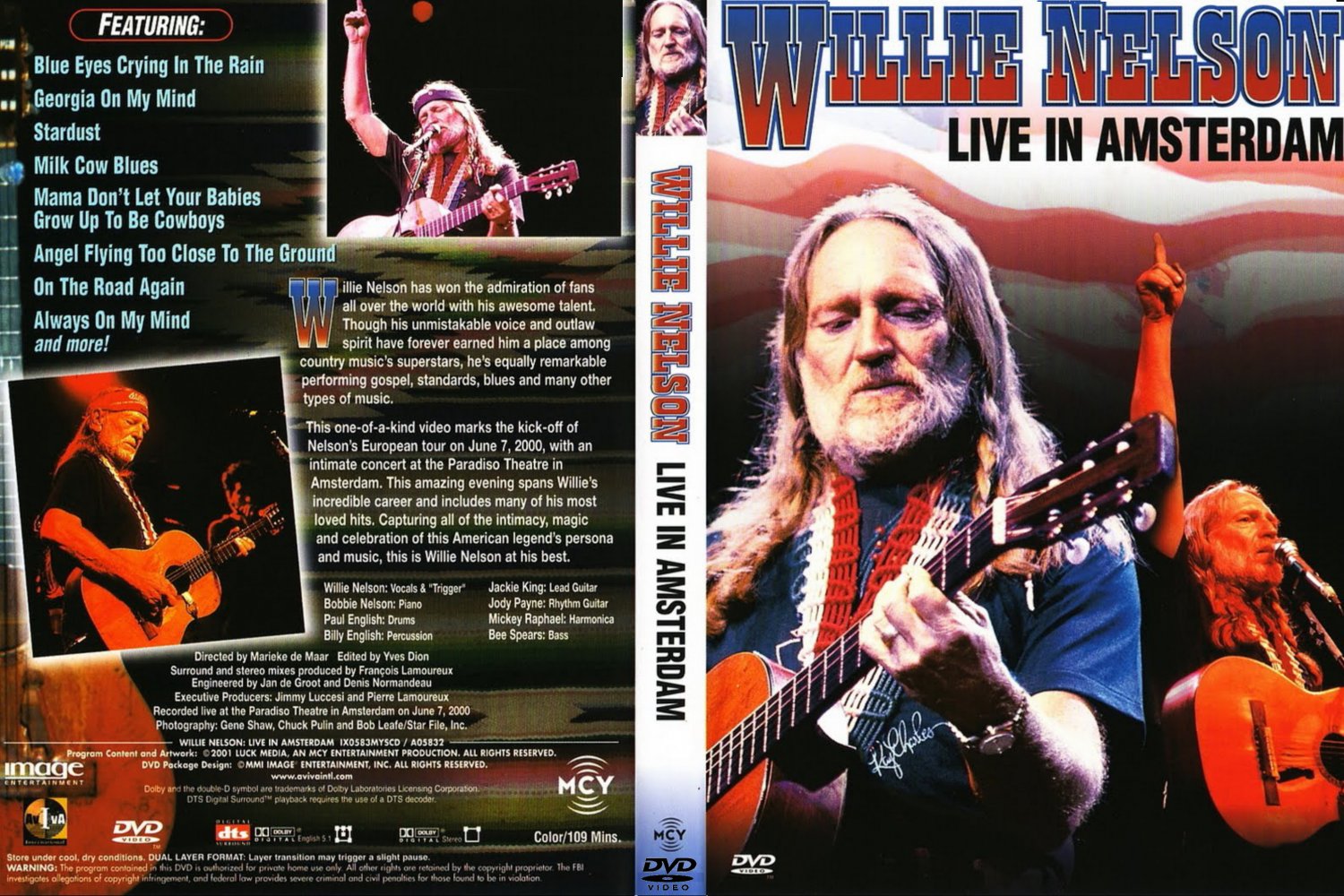 Willie Nelson - Live In Amsterdam (2000) DVD