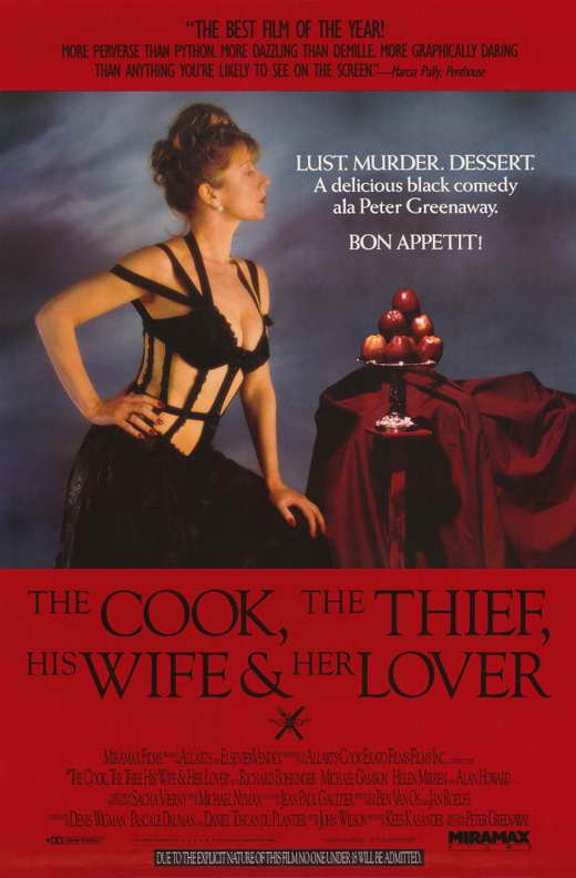 The Cook, The Thief, His Wife & Her Lover (1989) - Helen Mirren UNCUT DVD
