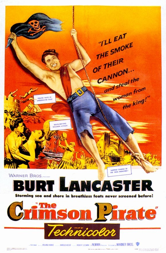 Crimson Pirate (1952) - Burt Lancaster DVD
