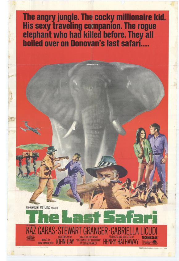 The Last Safari (1967) - Stewart Granger DVD