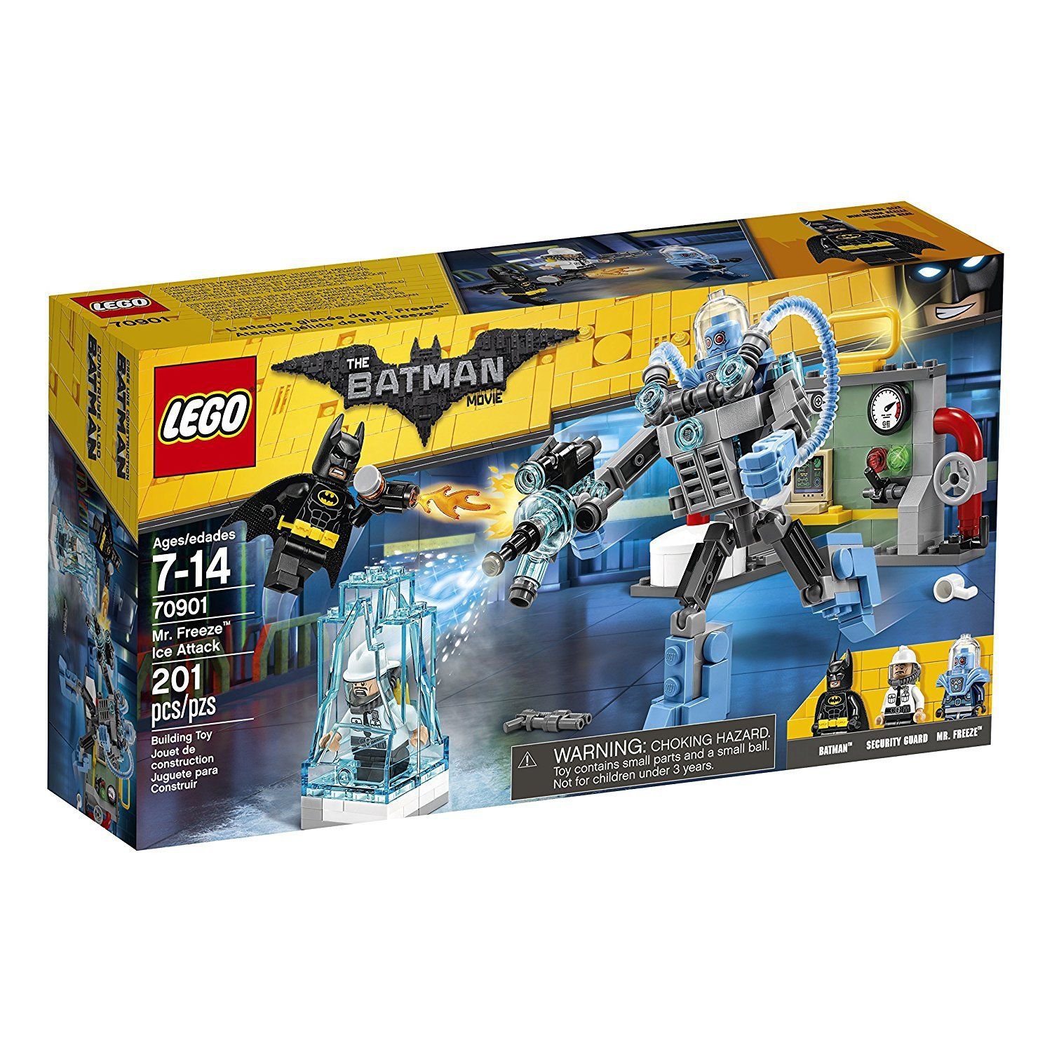 LEGO BATMAN MOVIE Mr. Freeze Ice Attack 70901 Building Kit (201 Piece)