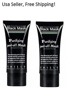 SHILLS Blackhead Remover Peel Acne Black Mud Face Mask (2 PACKS)