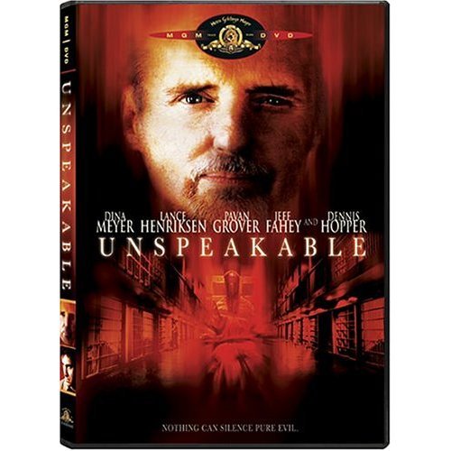 Unspeakable DVD (2003) Henriksen Hopper Fahey