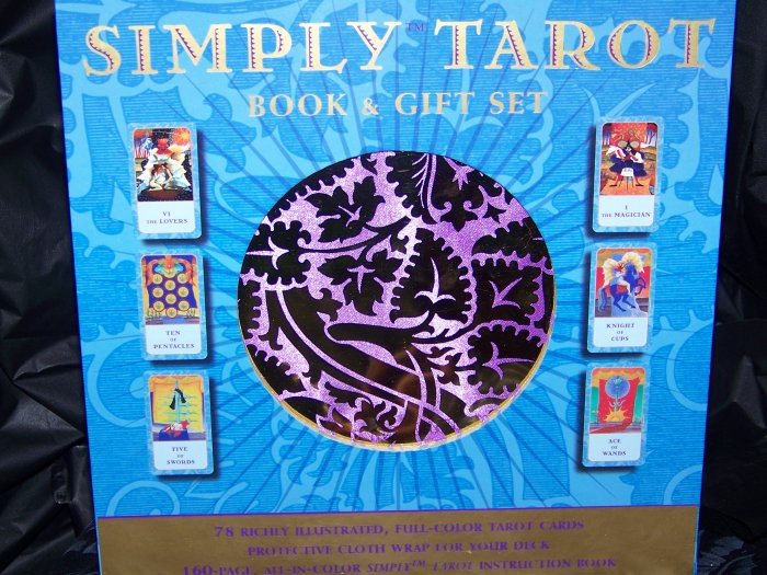 Simply Tarot Book and deck boxed gift set