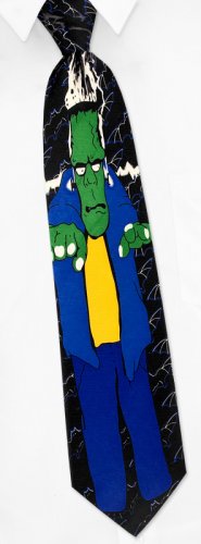 Frank's Monster Frankenstein Men's Tie