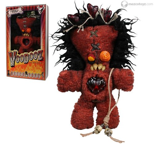 SALE! VooDooz plush doll EZILI series 1 with Voodoo kit Accessories by Mezco SLASHED 60%