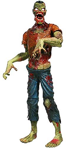 SLASHED 40% Attack of the Living Dead Series 1 Subject Jake Color Strain Phase II Mez Zombie figure