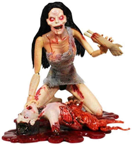 Attack of the Living Dead Series1 Hellen Pale Strain Phase II Mezco Zombie figure SLASHED 40%