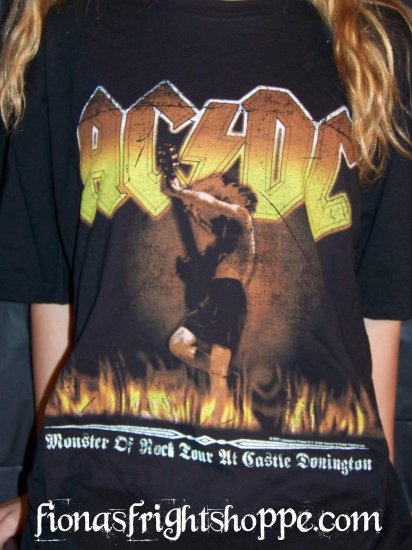 AC/DC Monster of Rock Tour Tee Shirt Large