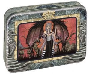 Amy Brown Fairy Faeries Web Dreams Picture Frame Tin w/ 12 cards