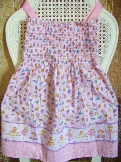 Custom Pink Princess Ballerina Sundress adjustable straps 3T / 4T
