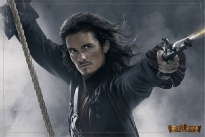 Pirates Of The Caribbean 3 At World's End - Will Turner Movie Poster