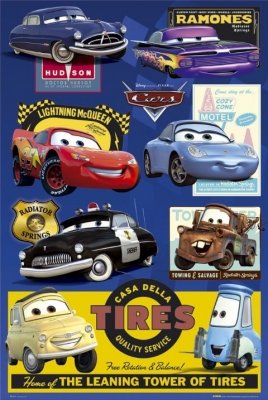 Cars Movie Poster 3