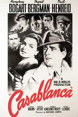 Casablanca Movie Poster
