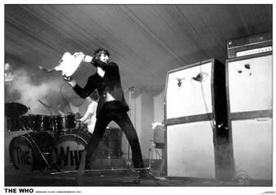 The Who Music Poster