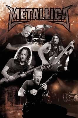 Metallica Music Poster