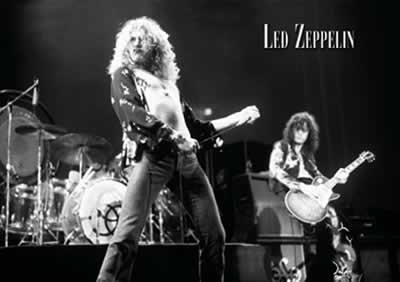 Led Zeppelin Music Poster