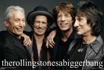 The Rolling Stones - A Bigger Bang Poster