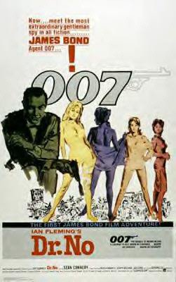 James Bond - Dr. No Movie Poster