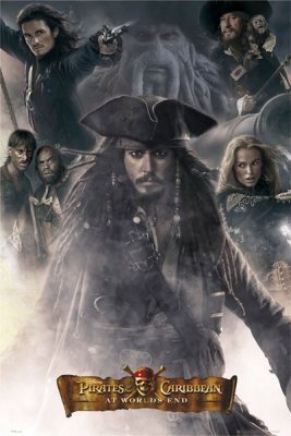Pirates Of The Caribbean 3 Movie Poster