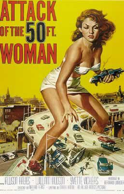Attack Of The 50 ft. Woman Movie Poster