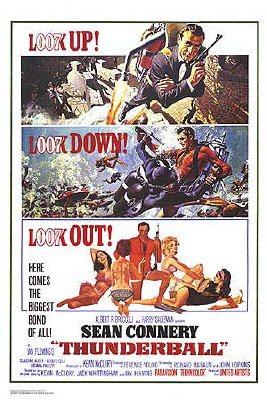 James Bond - Thunderball Movie Poster