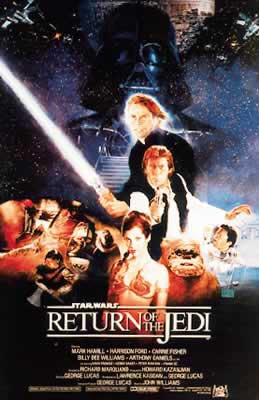 Star Wars Episode VI - Return Of The Jedi Movie Poster
