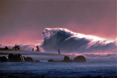 Big Wave Poster