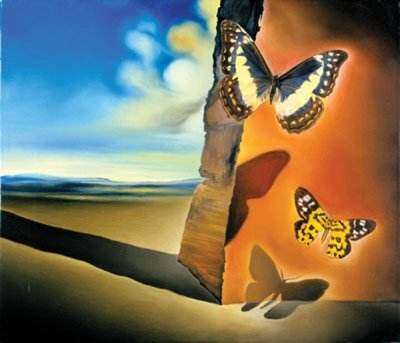Salvador Dali Poster (Papillon Butterflies)