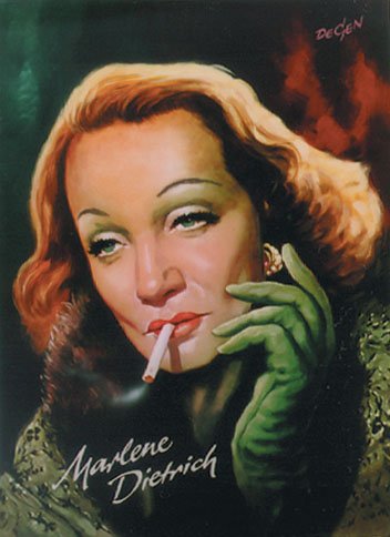 Marlene Dietrich Poster
