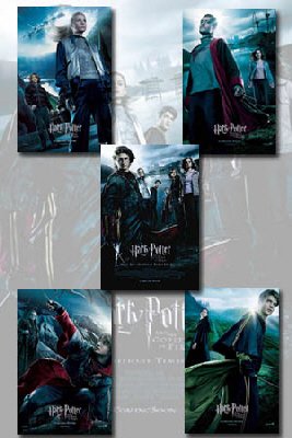 Harry Potter and The Goblet Of Fire Movie Poster Set