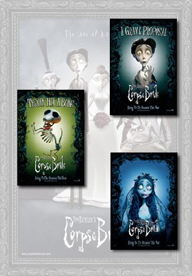 Corpse Bride Movie Poster Set