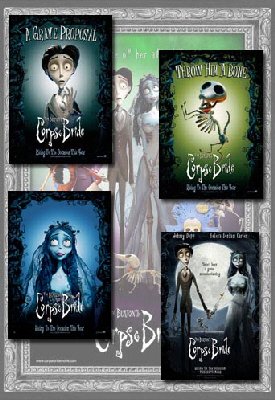 Corpse Bride Movie Poster Set (4)