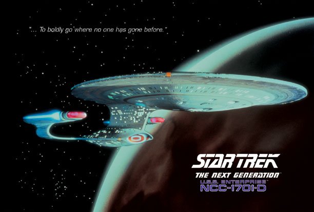 Star Trek - The Next Generation Poster 2