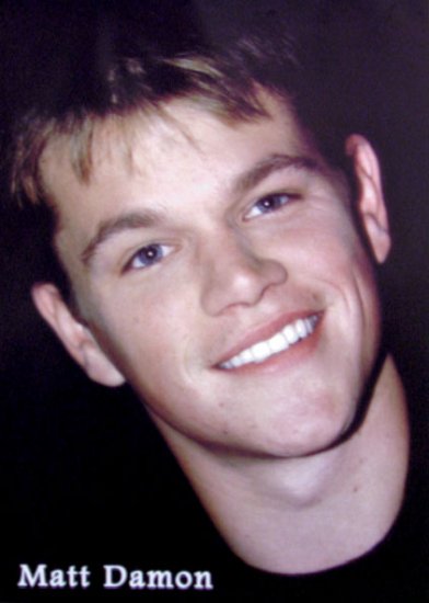 Matt Damon Poster