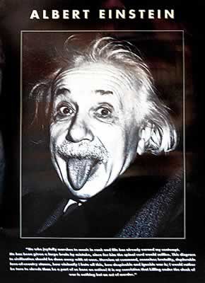 Albert Einstein Poster