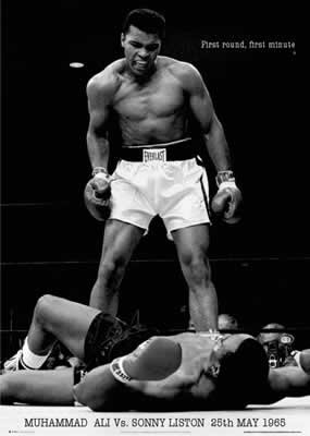 Muhammad Ali vs. Sonny Liston Poster
