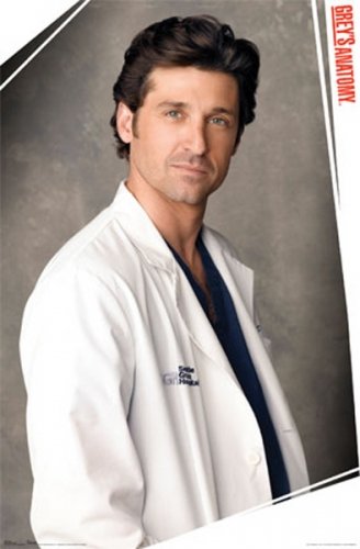 Derek Shepard (McDreamy) - Grey's Anatomy TV Show Poster
