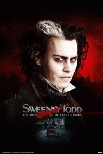 Sweeney Todd Movie Poster 2 (Johnny Depp)
