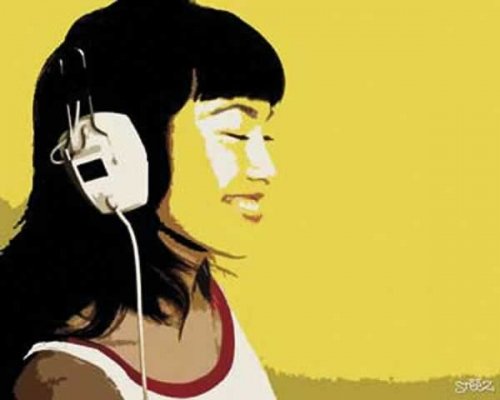 Steez DJ Girl Poster