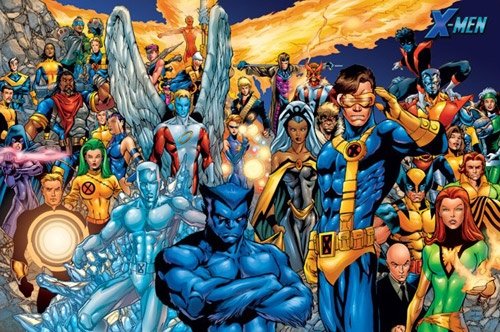 X-Men Poster (All Characters)