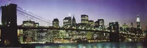 Brooklyn Bridge Mini Door Poster