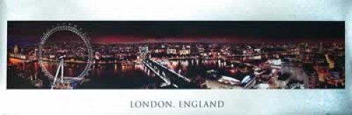 London, England Mini Door Poster