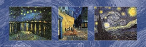Triptych - Van Gogh Mini Door Poster