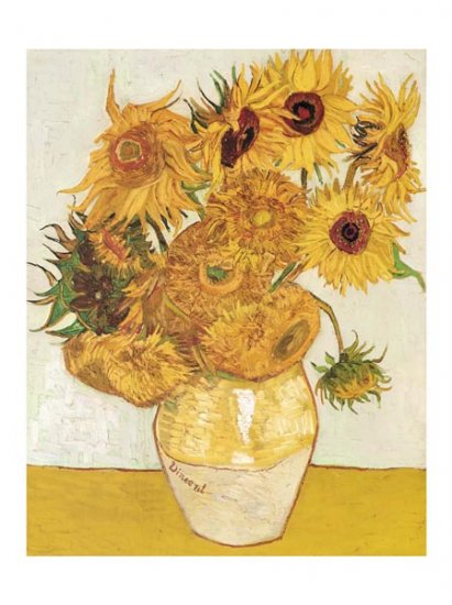 Les Tournesols - Vincent Van Gogh Art Print