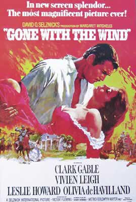 Gone With The Wind Movie Poster